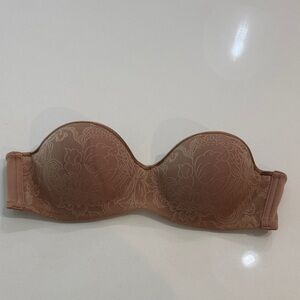 Natori Private Luxuries Embrace Strapless Underwire Bra Size 36A